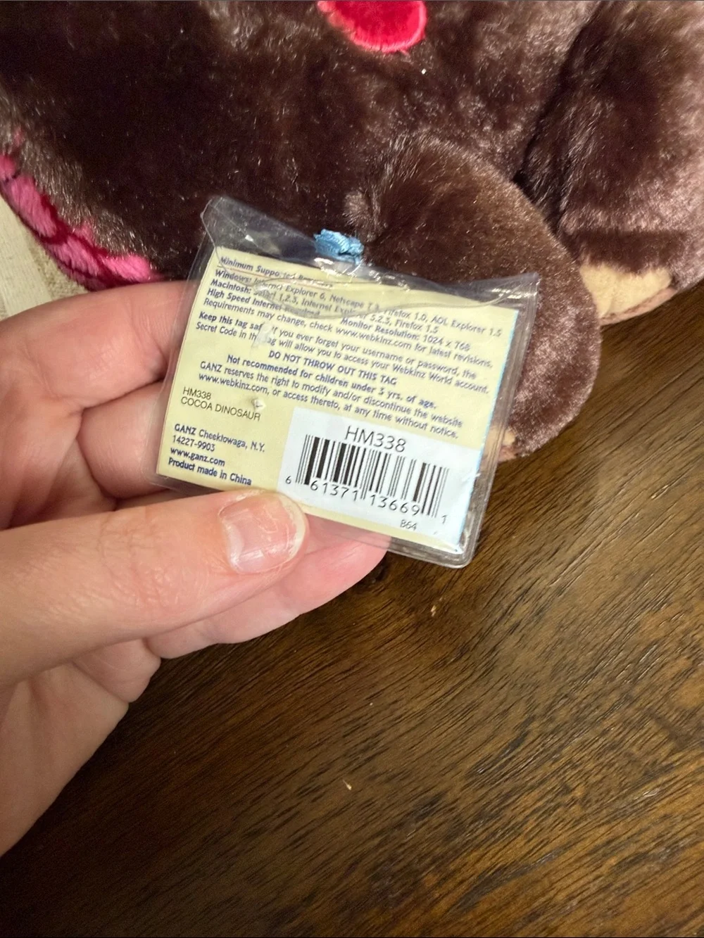 webkinz adorable brown